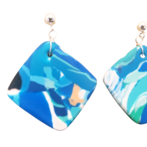 Diamond Dangle Earrings #1