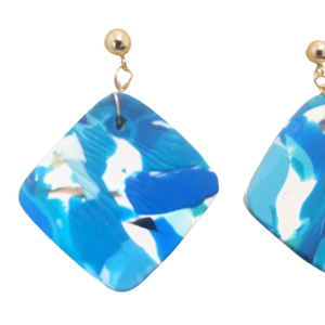 Diamond Dangle Earrings #4